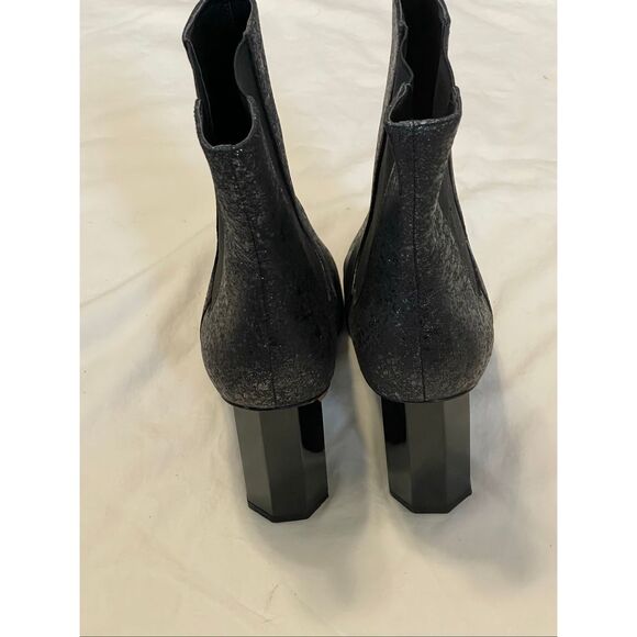Donald Pliner Womens Laila Booties Silver Glitter 8.5 - Picture 3 of 10